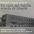 Ex casa del balilla, scuola di libertà